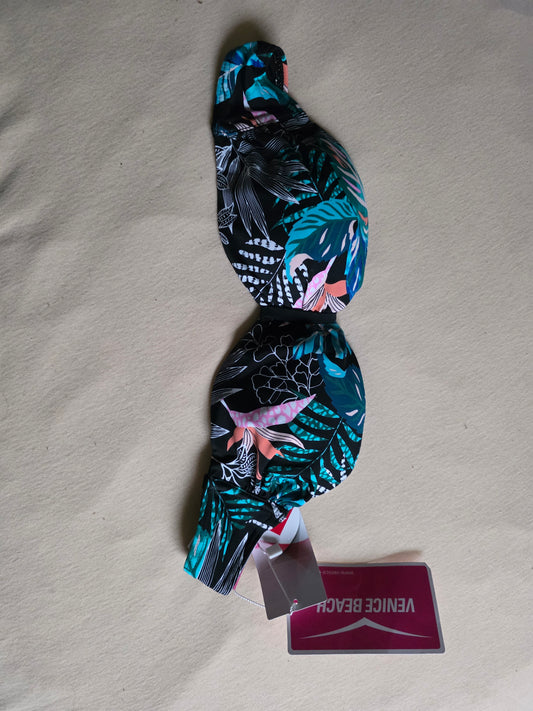 Venice Beach Damen Bikini Oberteil Mehrfarbig Größe 34 A