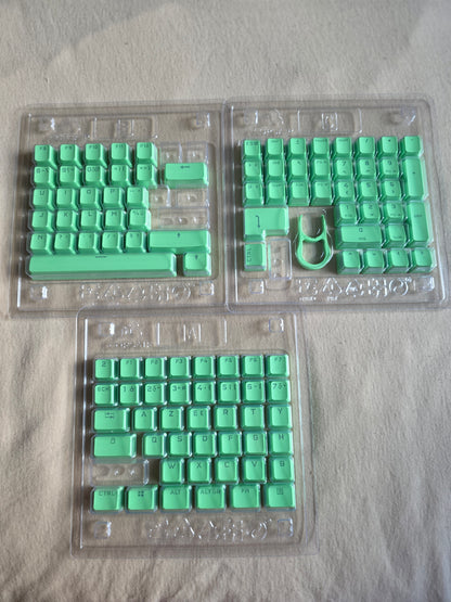 Tastenkappen für Tastatur Mintgrün Unvollständig