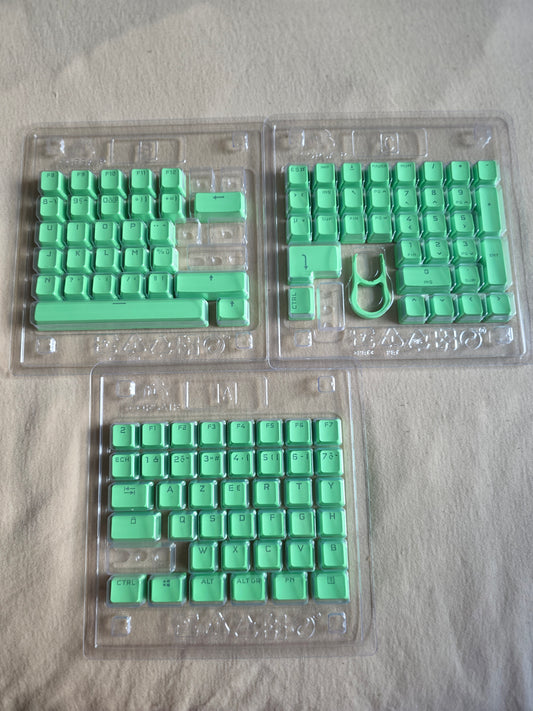 Tastenkappen für Tastatur Mintgrün Unvollständig