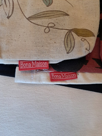 Bonamaison Baumwoll Kleine Täschen  Handgefertigt OVP