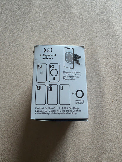 LogiLink Smartphone-KFZ-Magnethalter mit Ladefunktion