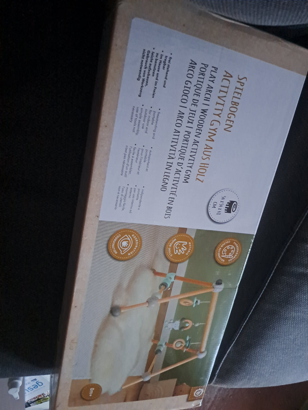 Spielbogen Activity Gym Aus Holz für Babys OVP