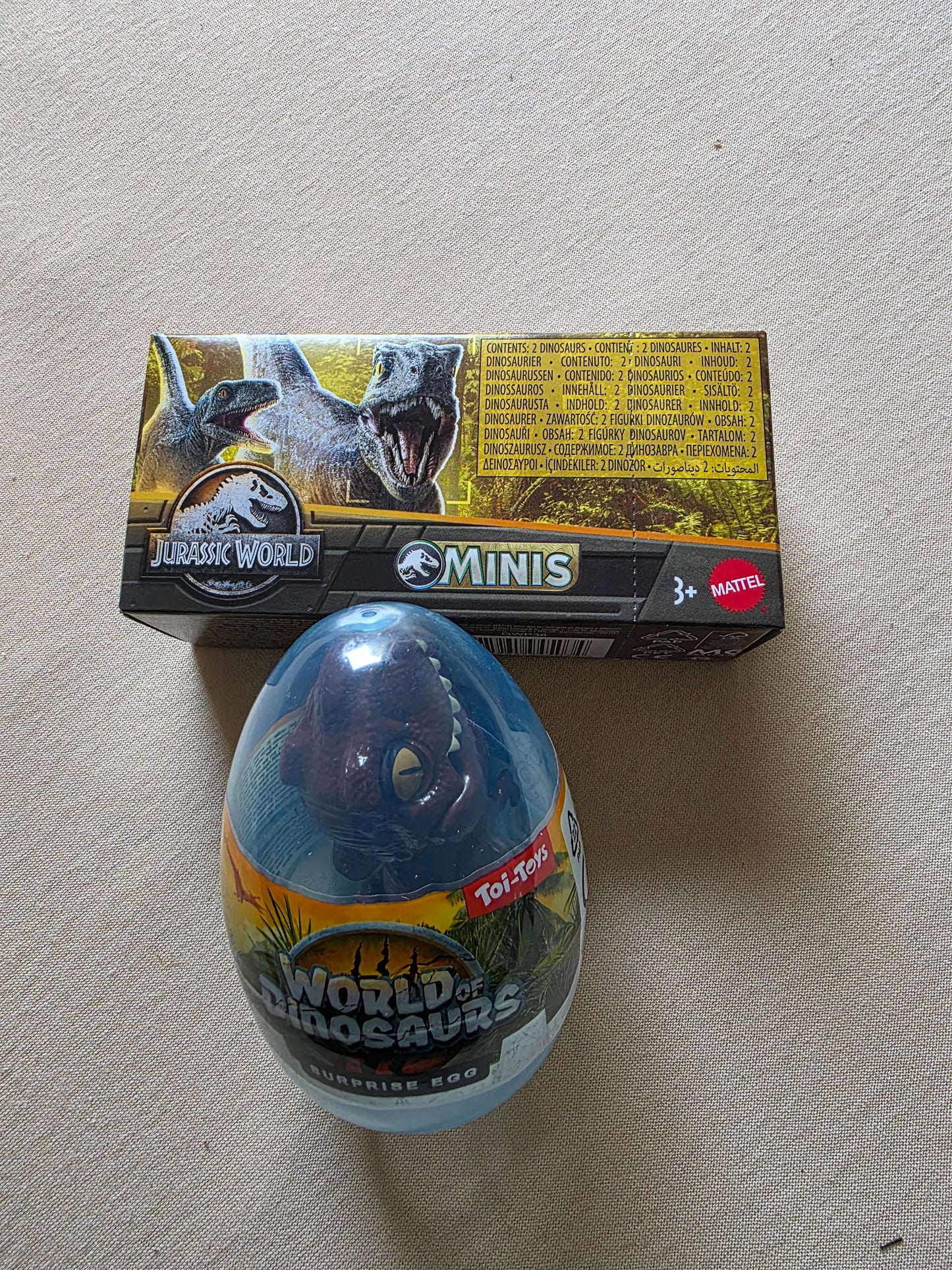 JURASSIC WORLD MINIS DINO FIGUREN VON MATTEL NEU OVP