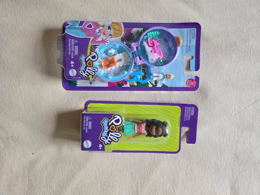 Polly Pocket Tiny Is Mighty + Polly Pocket Figur OVP