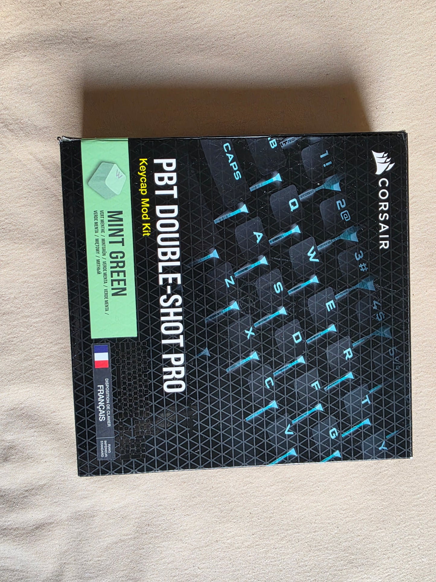 Tastenkappen für Tastatur Mintgrün Unvollständig