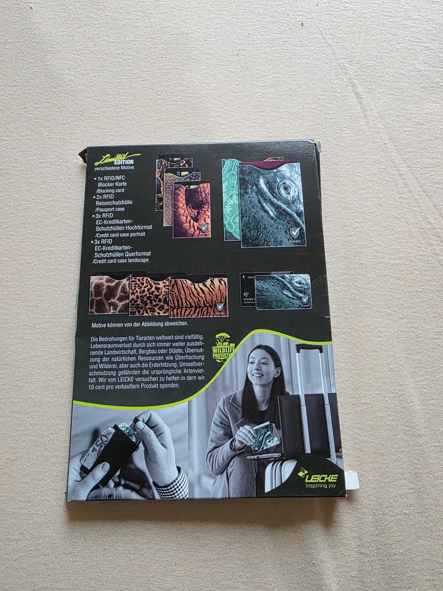 RFID NFC Blocker Schutzhüllen für EC Kreditkarten, Reisepass, Personalausweis