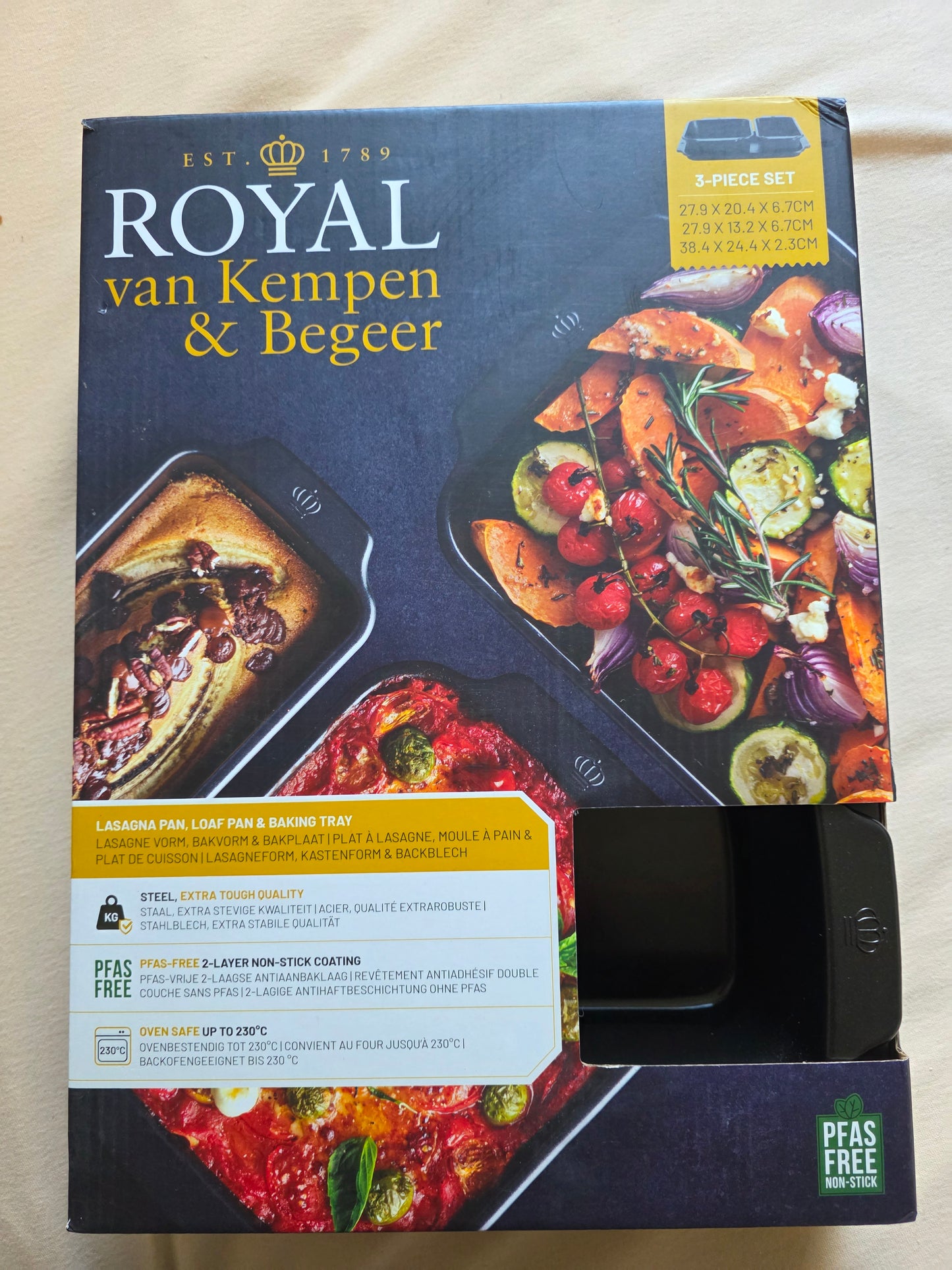 Auflaufform 3er Set Royal Van Kempen & Begeer Set Mit 3 Auflaufformen