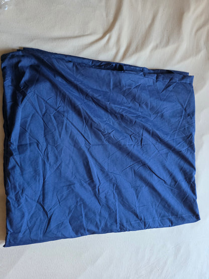 Aisbo Bettwäsche Set 135x200, 4-teilig, Blau OVP mit Reißverschluss