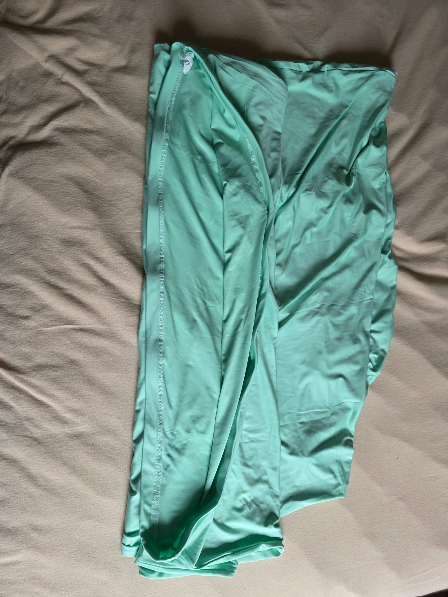 Spannbettlaken Mintgrün Für Einzelbett