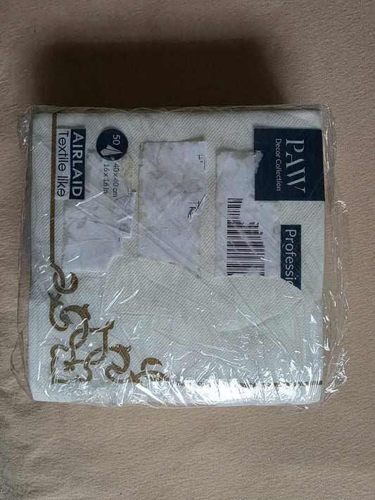 Eine Packung Servietten Von Paw