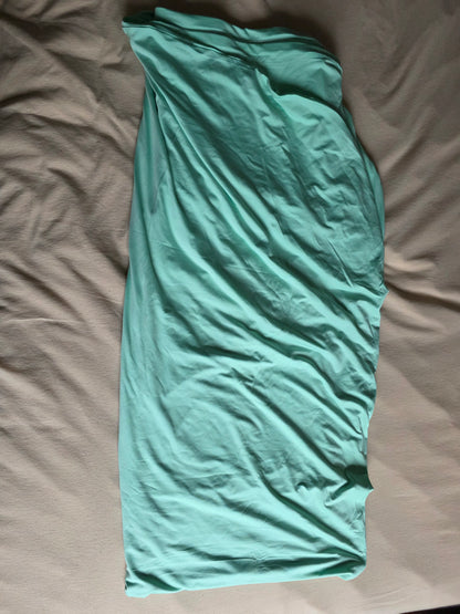 Spannbettlaken Mintgrün Für Einzelbett