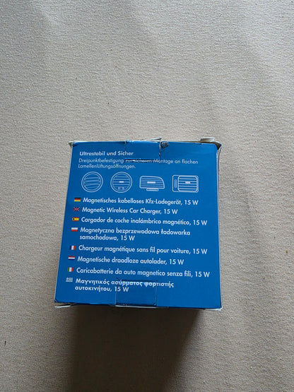 LogiLink Smartphone-KFZ-Magnethalter mit Ladefunktion