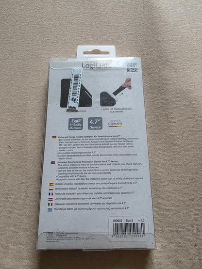 LogiLink Smartphone-Köchertasche 4,7" (11,93 cm) schwarz