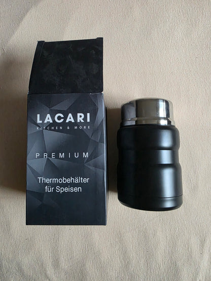 Lacari Thermobehälter mit Löffel OVP Neuware