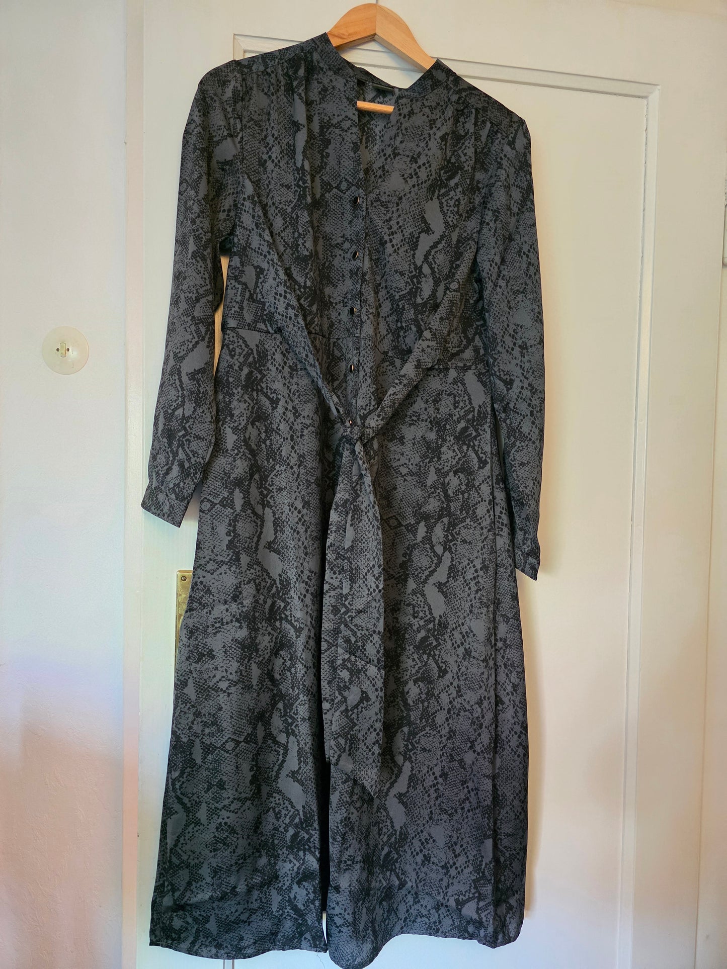 Bodyflirt Blusenkleid Schwarz Gr.38