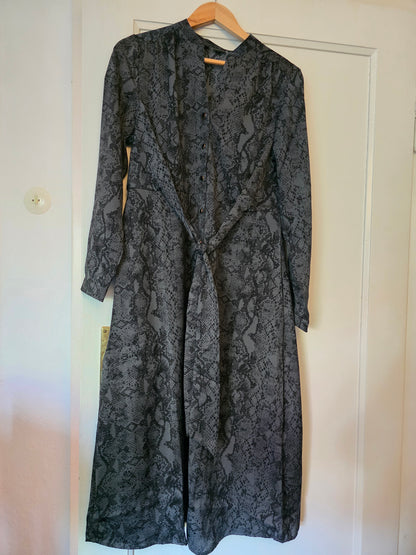 Bodyflirt Blusenkleid Schwarz Gr.38