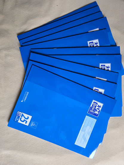 10x Oxford Schulheft Liniert